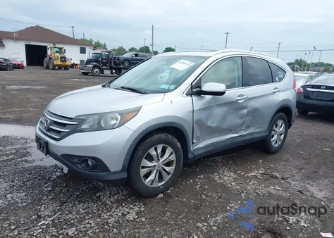 2013 Honda Cr-V Ex-L from USA, damaged, VIN 2HKRM4H7XDH637734